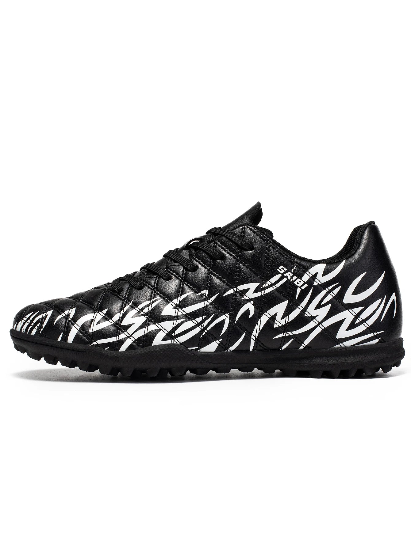 Multi-field Adaptable TF Soccer cleats Skin-friendly Breathable PU Fabric Rubber Anti-slip Sole Stable Daily Training Cleats