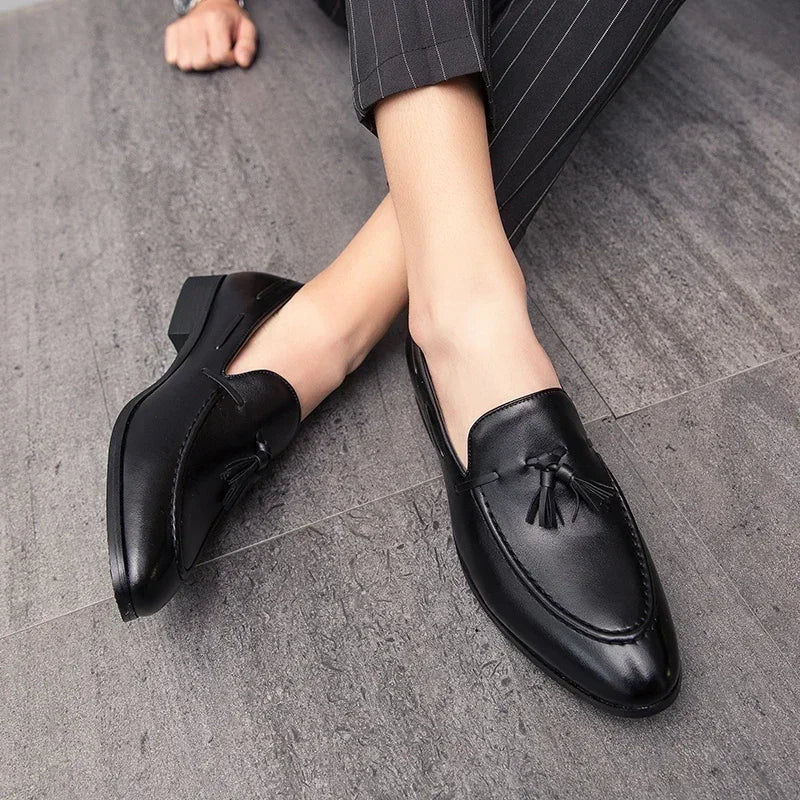 Men's Tassel Loafers Dress Shoes Business Leisure Driving Shoes Summer Outdoor Classic Fashion Famous Brand Luxury