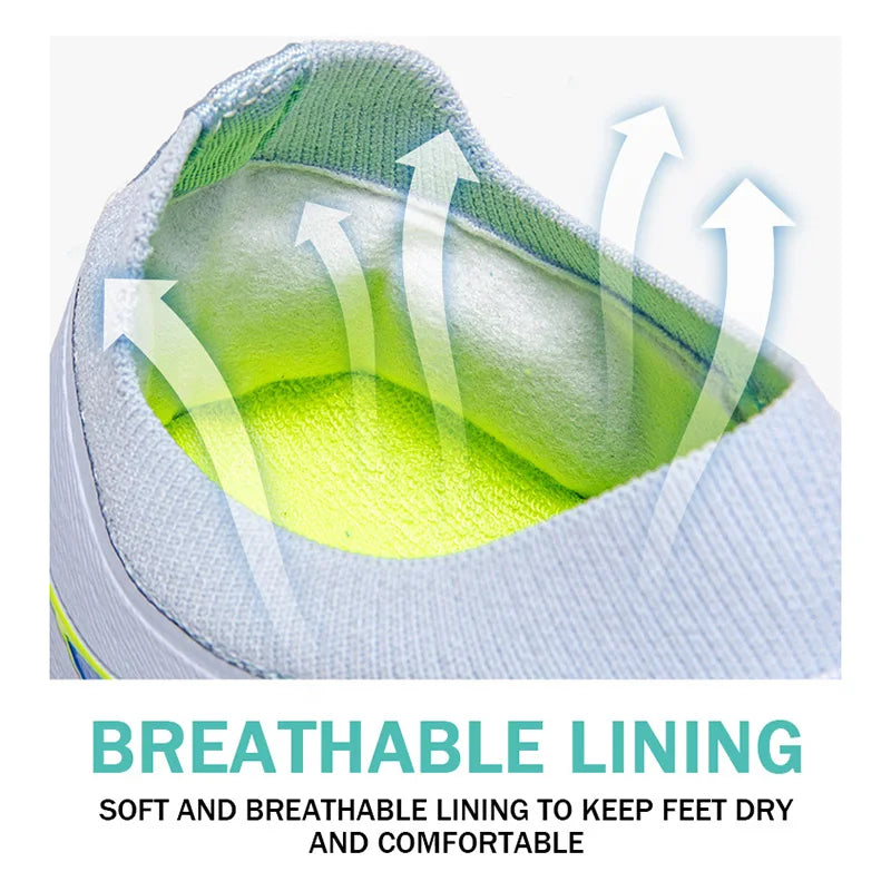 TaoBo Size 32-45 Short Spikes Waterproof Football Shoes Outdoor Use Training Studded Fast Soccer Cleats Non Slip Football Shoes