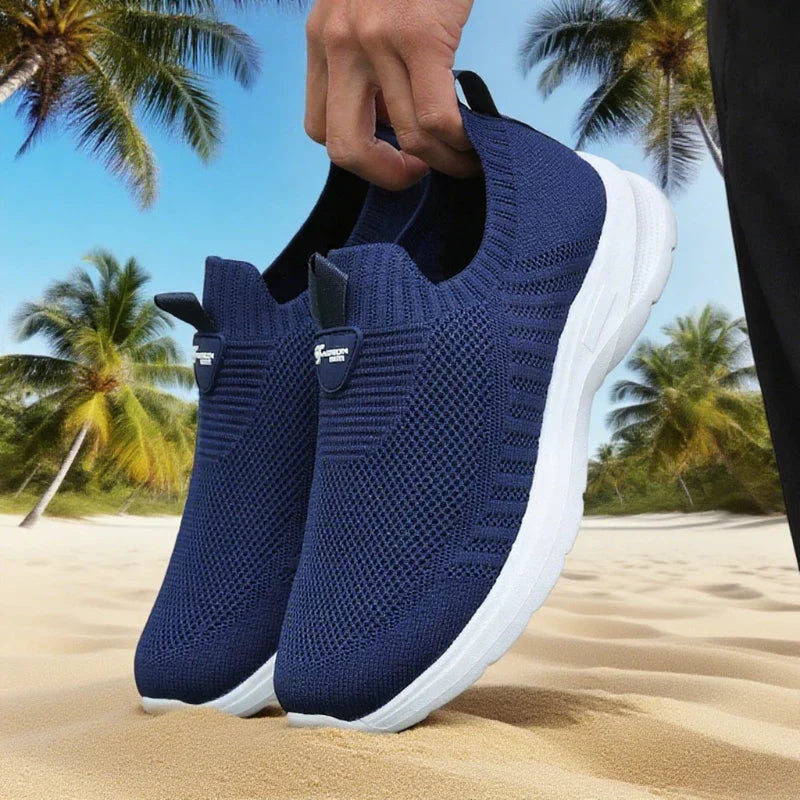 Running Mesh Shoes Fashion Casual Sneakers Outdoor Breathable Athletic Gym Men Tennis Footwear Lightweight Zapatillas De Hombre