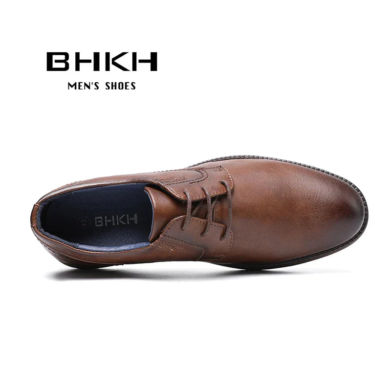 Male Sneakers Autumn/Winter traf Leather Men Casual Shoes Business Work Office Lace-up Dress shoes For Men Size47