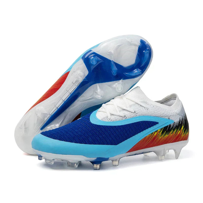 High Quality Mens Football Boots Boys FG/TF Training Studded Fast Soccer Cleats Pro Non Slip Football Shoes for Man 35-45