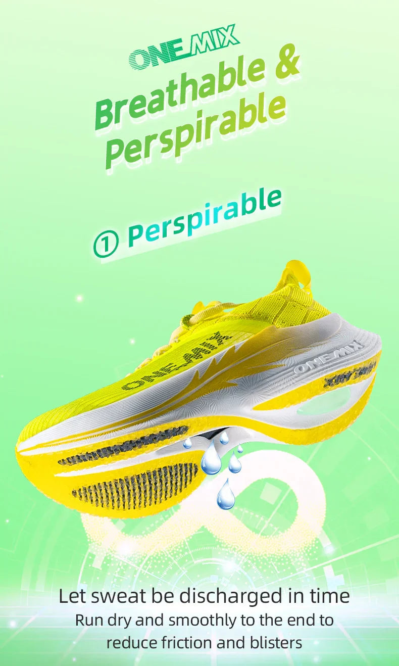 Carbon Plate Marathon Running Racing Shoes Professional Stable Support Shock-relief Ultra-light Rebound Sport Sneakers