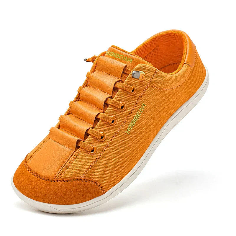 Womens Mens Barefoot Shoes | Zero Drop | Wide Toe Casual Canvas Sneakers Minimalist Walking Shoes