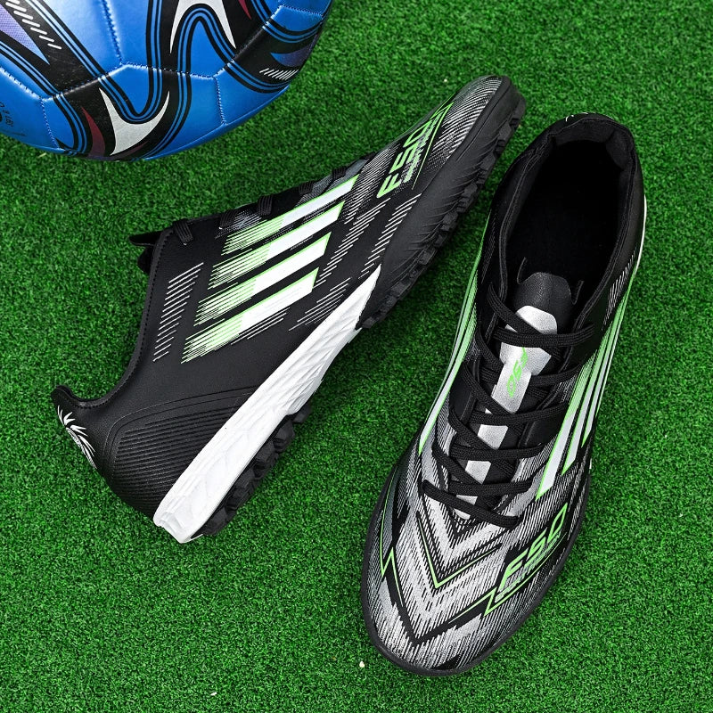New Men Football Boots Professional Soccer Shoes Boys Sneakers Match Ankle Non-Slip TF/FG Comfortable Sports Shoes Unisex