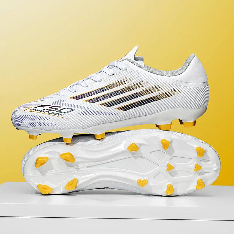 New Men Football Boots Professional Comfortable Sports Shoes Soccer Shoes Boys Sneakers Match Ankle Non-Slip TF/FG Unisex