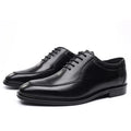Britain Gentleman Fashion New Men Round Toe Black Brown Lace Up Casual Shoes Male Formal Wedding Dress Footwear Zapatos Hombre