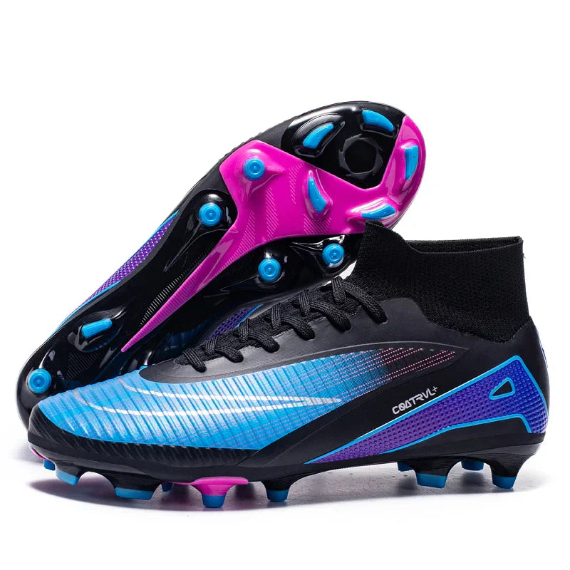 New Men Soccer Shoes Cleats Football Boots Professional Women Unisex Ultralight Match Grass Futsal High-quality TF/FG Sneakers