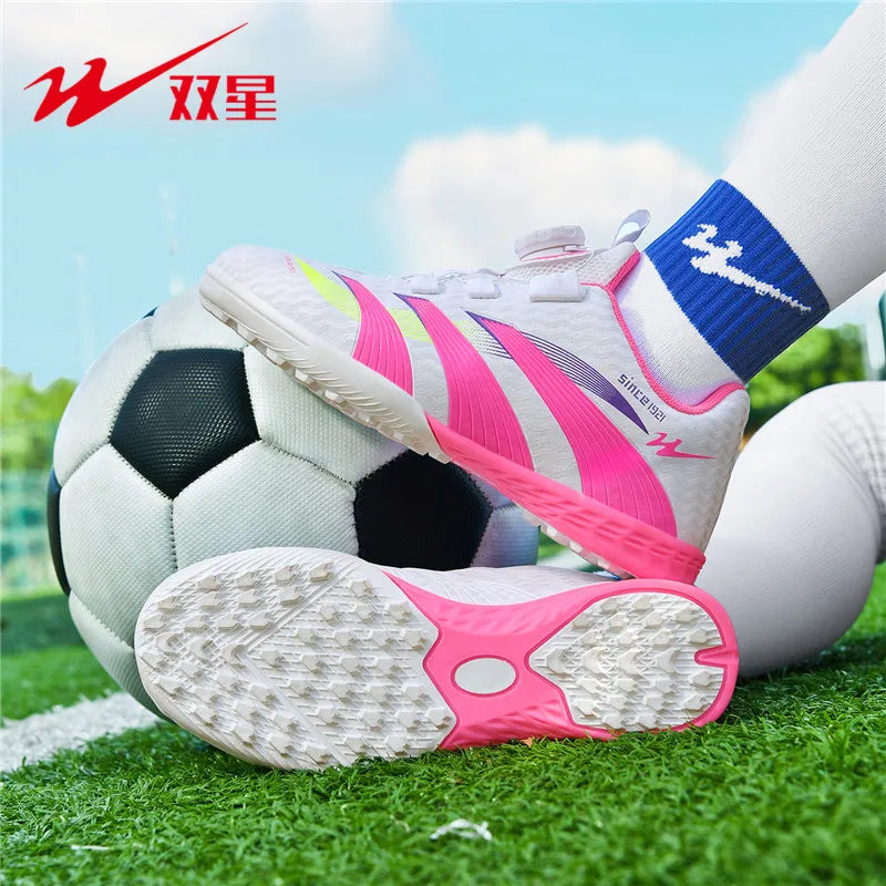 All-match school football boots classic design, sturdy studs, comfortable soccer shoes for students of different ages