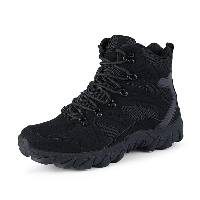 Combat Training Boots Male Outdoors Camping Anti-wear Rapid Response Hiking Shoes Fishing Hunting Sneakers