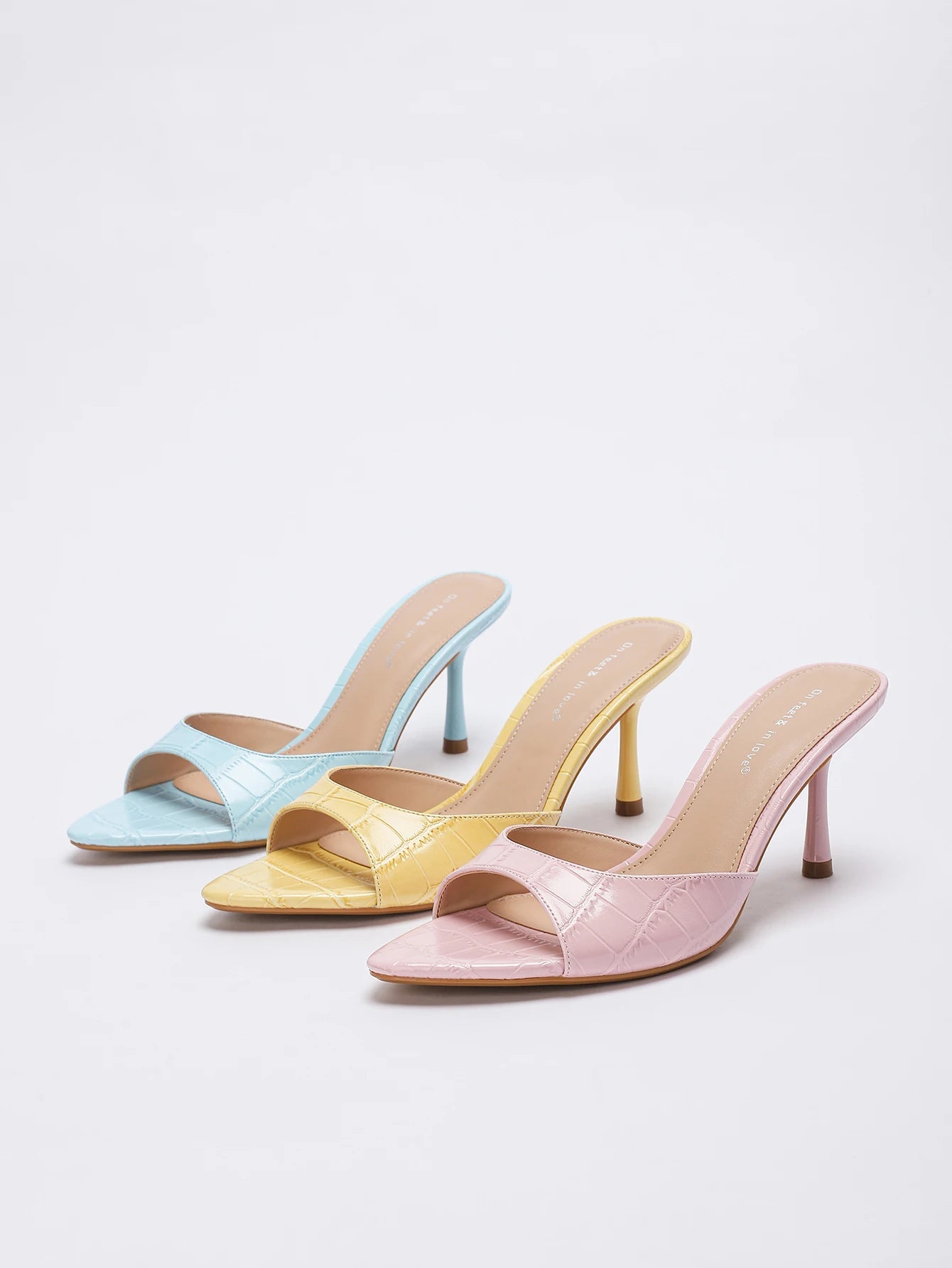 Women's Fashionable, Elegant, Versatile High Heels, Comfortable, Simple Slip-On Stilettos.