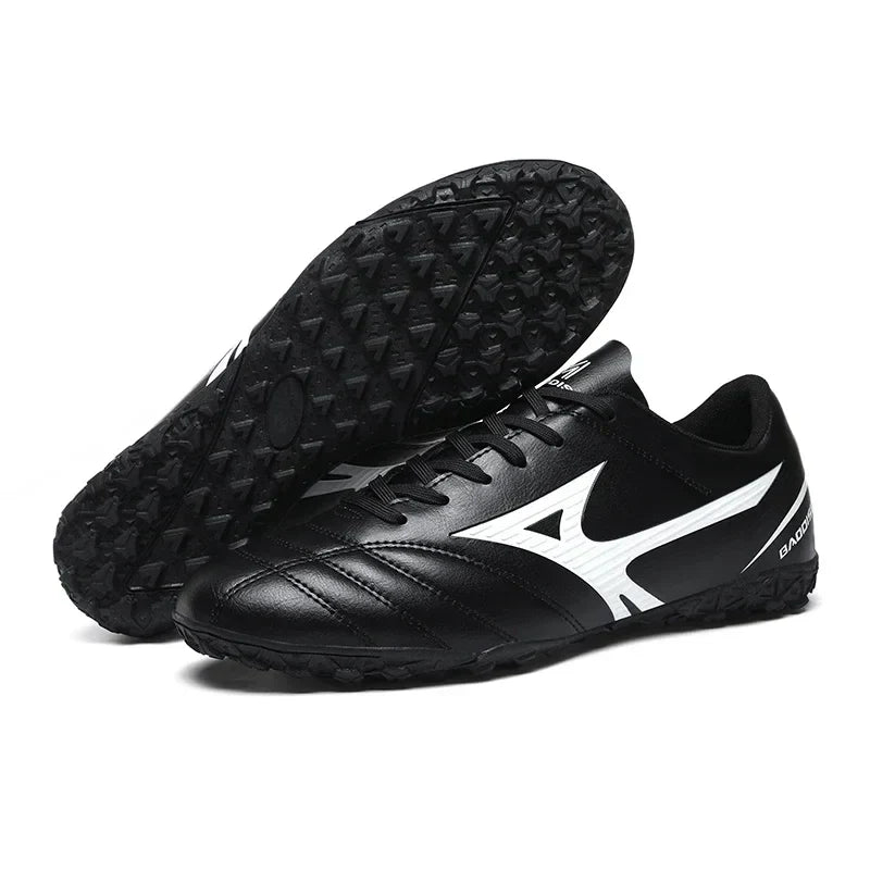 Men Football Boots Soccer Shoes Breathable Professional Turf Outdoor Non-slip Long Spikes Adult Ultralight Training Futsal