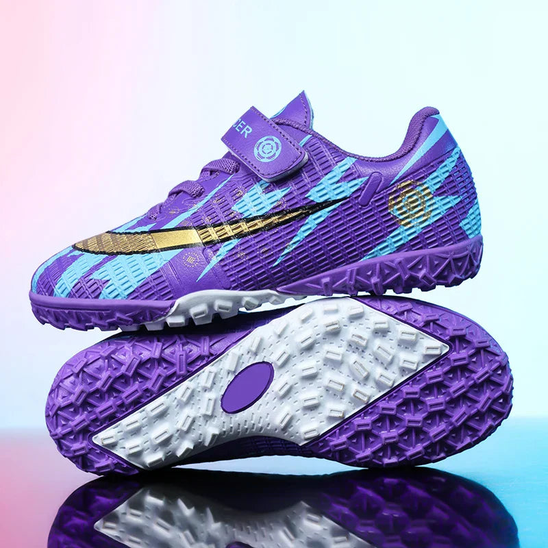New Men Kids Soccer Shoes Match Professional Football Boots Cleats Non-Slip Drop Shipping Training Shoes Grass Boys Ultralight