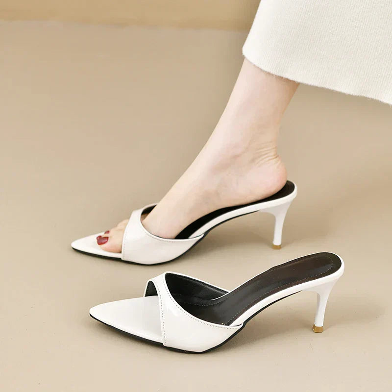 Women's High Heels Summer Women Fashion Classic Pointy Open Toe Stiletto Heels Sexy Women's Party Women's Sandals