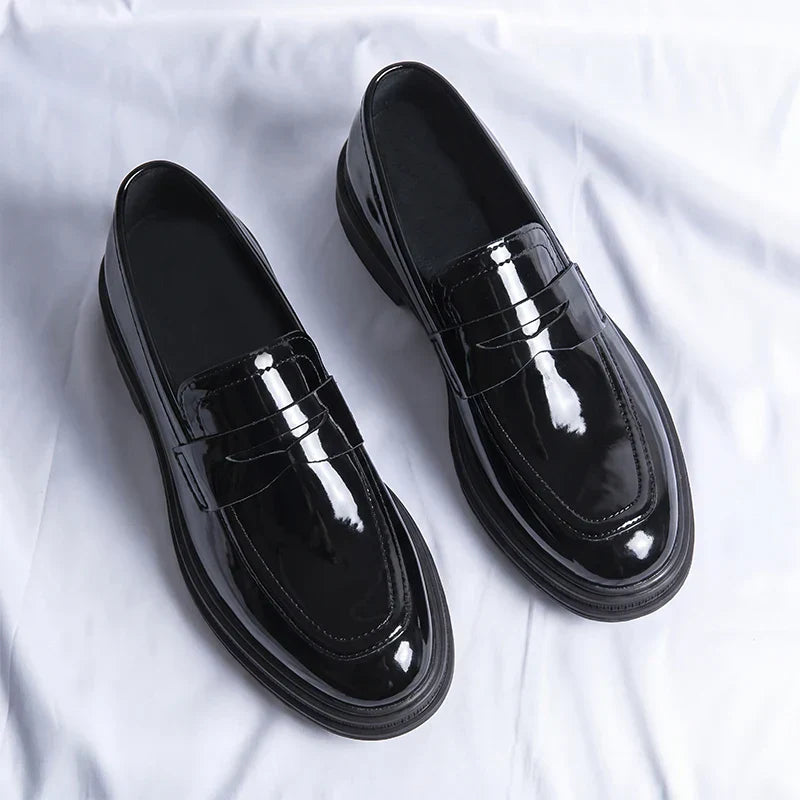 New Summer Slip on Flats Stylish Leather Men's Loafers Fashion Casual Shoes Man Light Antiskid Driving Shoes Handmade Moccasins