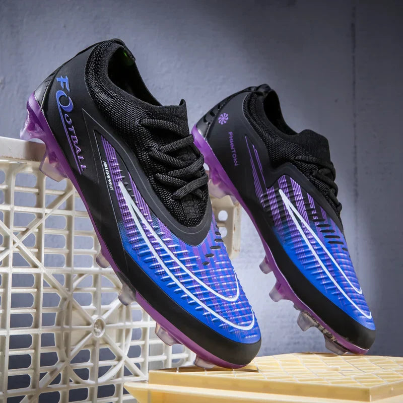 New Men Soccer Shoes Professional Sneakers Match Comfortable Football Boots Non-Slip TF/FG Ankle Boys Sports Shoes Unisex