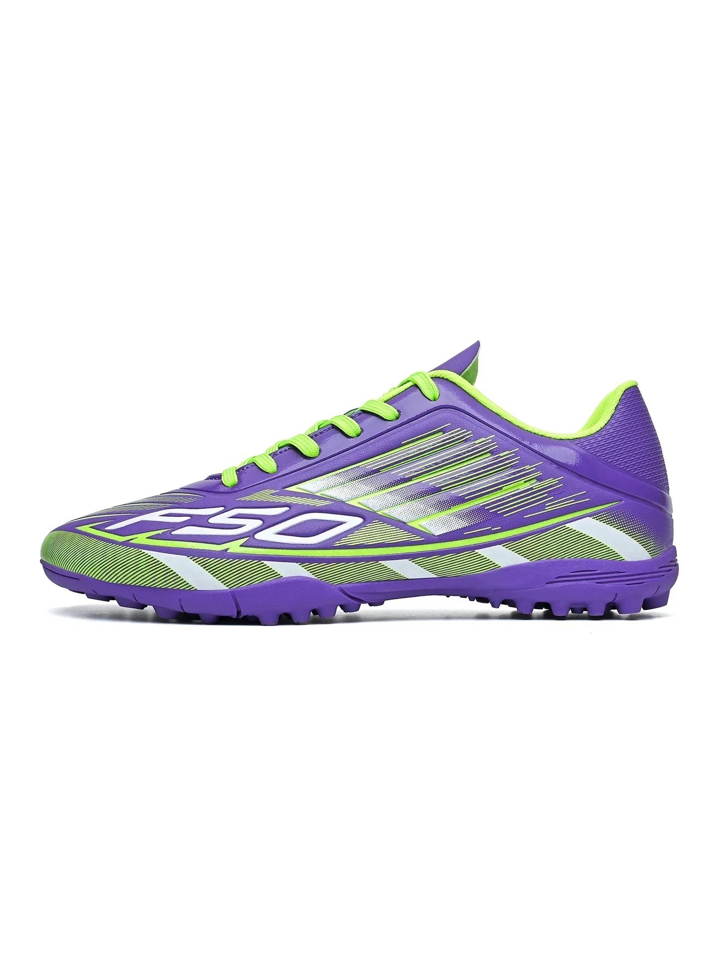 TF Soccer Cleats Men Women Kids PU Synthetic Upper Rubber Outsole Wear-resistant Non-slip Training Shoes