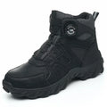 Waterproof Safety Boots Men Indestructible Steel Toe Work Boots Anti-smash Stab-resistant Safety Shoes Mens Tactical Ankle Boots