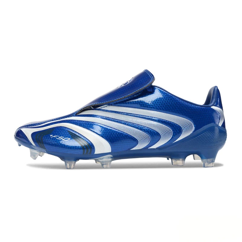 Pink High Quality Mens Soccer Shoes F50Pro Outdoor FG Football Shoes Boys Training Football Sneakers (Chuteira Campo) 39-45