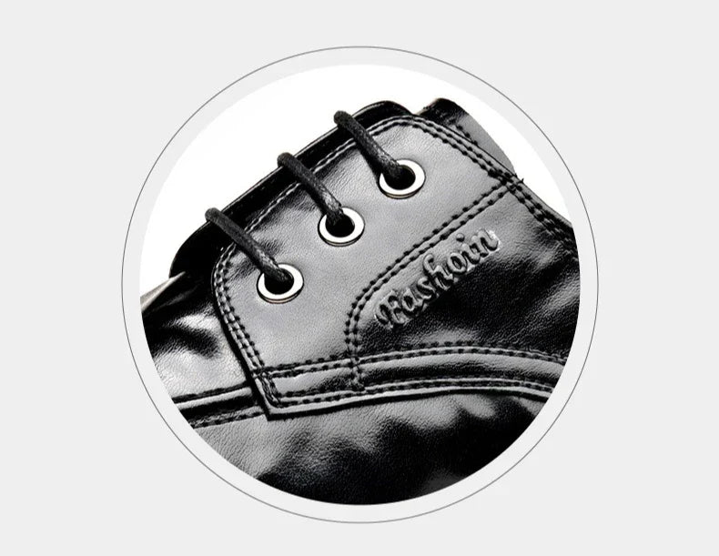 Summer Hallow Cow Leather Shoes for Men Fashion Casual Black New Designer Dress Shoes Male Lace Breathable Platform Shoes Man