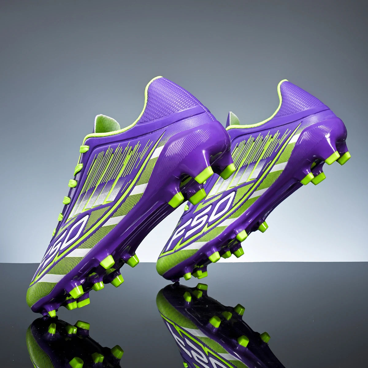 FG/AG cleats soccer shoes | Artificial grass use, all-season, for training & games, indoor & outdoor
