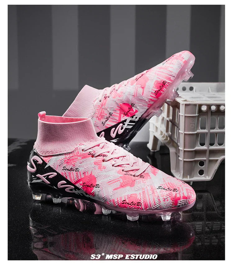Professional Football Boots Men Soccer Shoes Society Football Cleats FG Ultralight Training Soccer Sneakers Outdoor Sports Shoe