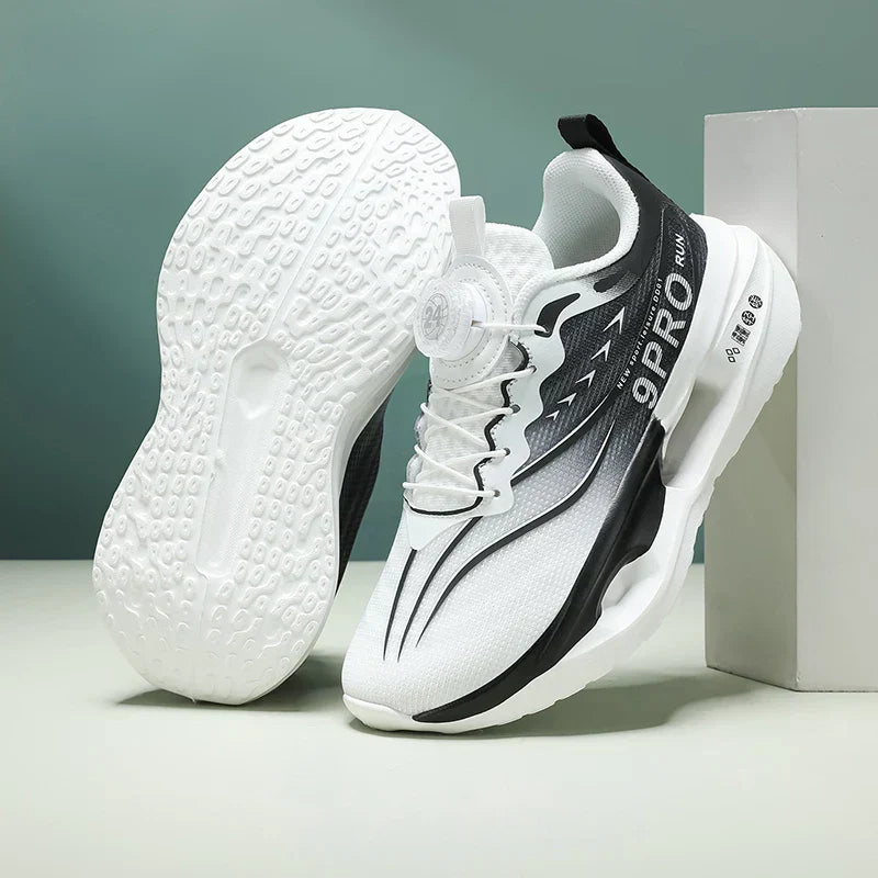 New Cushioning Running Shoes for Childrens Lightweight Sport Shoes Breathable Casual Sneakers Non-Slip Outdoor Boy Girl Training