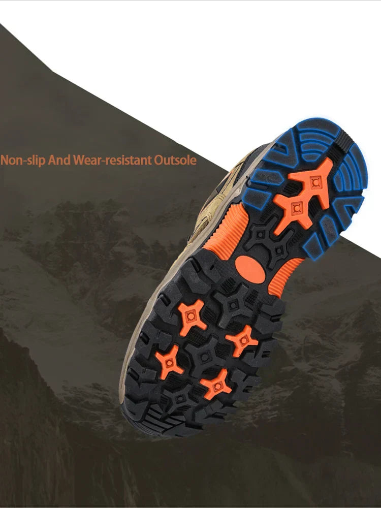 Men's Hiking Anti-velvet Outdoor Hiking Shoes Travel Hiking Sports Shoes Outdoor Sports Casual Shoes