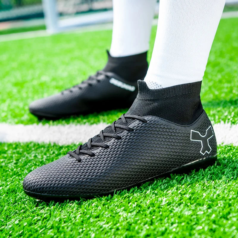 Quality Soccer Cleats for Men Soccer Shoes Society Boys Football Boots Children Football Shoes Sneakers Unisex Soccer Boots