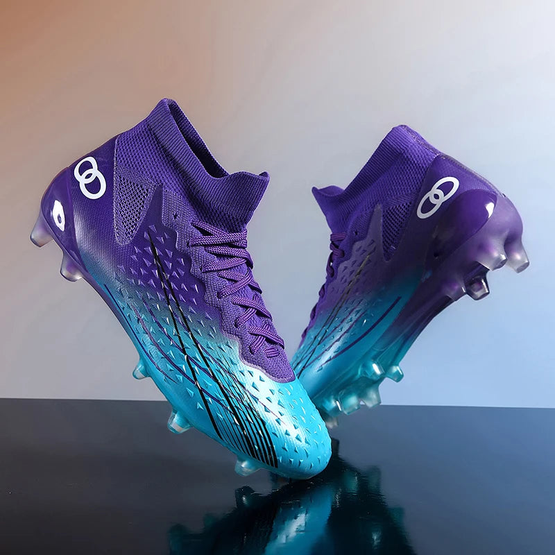 High Quality Fashion Men's Football Sneakers Big Size 46 Professional Soccer Cleats Men Breathable Futsal Boots Man botas futbol