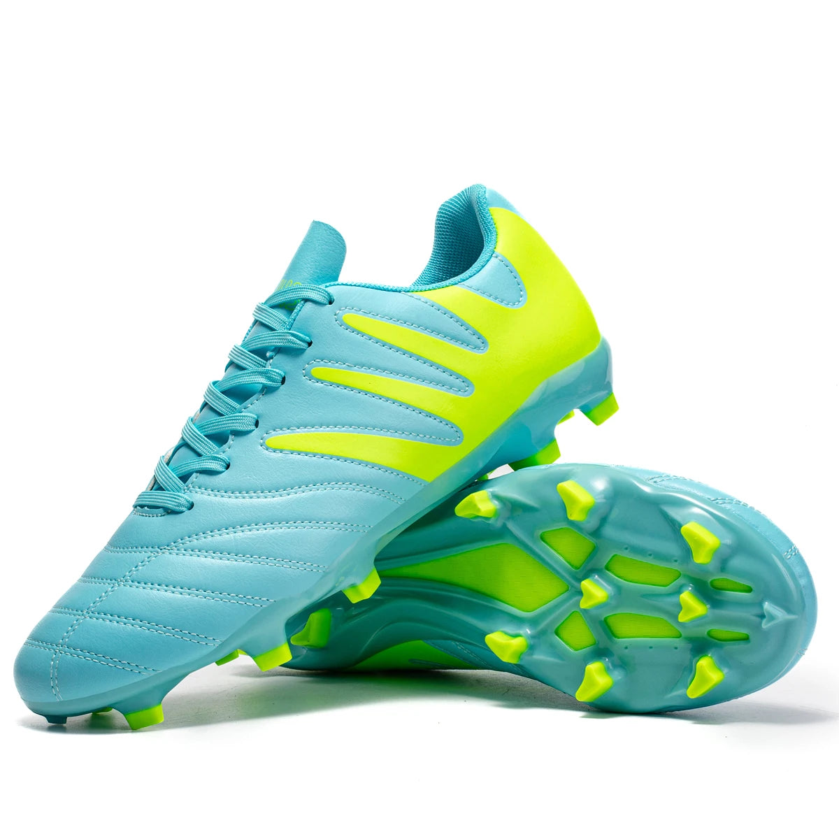 Classic Design AG FG football shoes Mixed PU Fabric Material TPU Anti-slip Sole Wearproof for Men Women Daily Training
