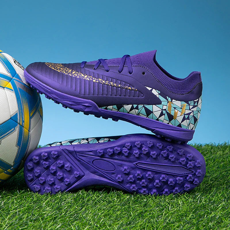 New Kid Match Boys Professional Non-Slip Comfortable Football Boots Sneakers Match Soccer Shoes Outdoor Sports Shoes Unisex