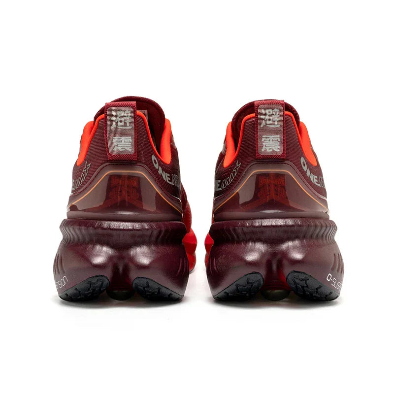 Cushioning Running Shoes For Men Suitable Heavy Runners Lace Up Sports Women Non-slip Outdoor Athletic Male Sneakers