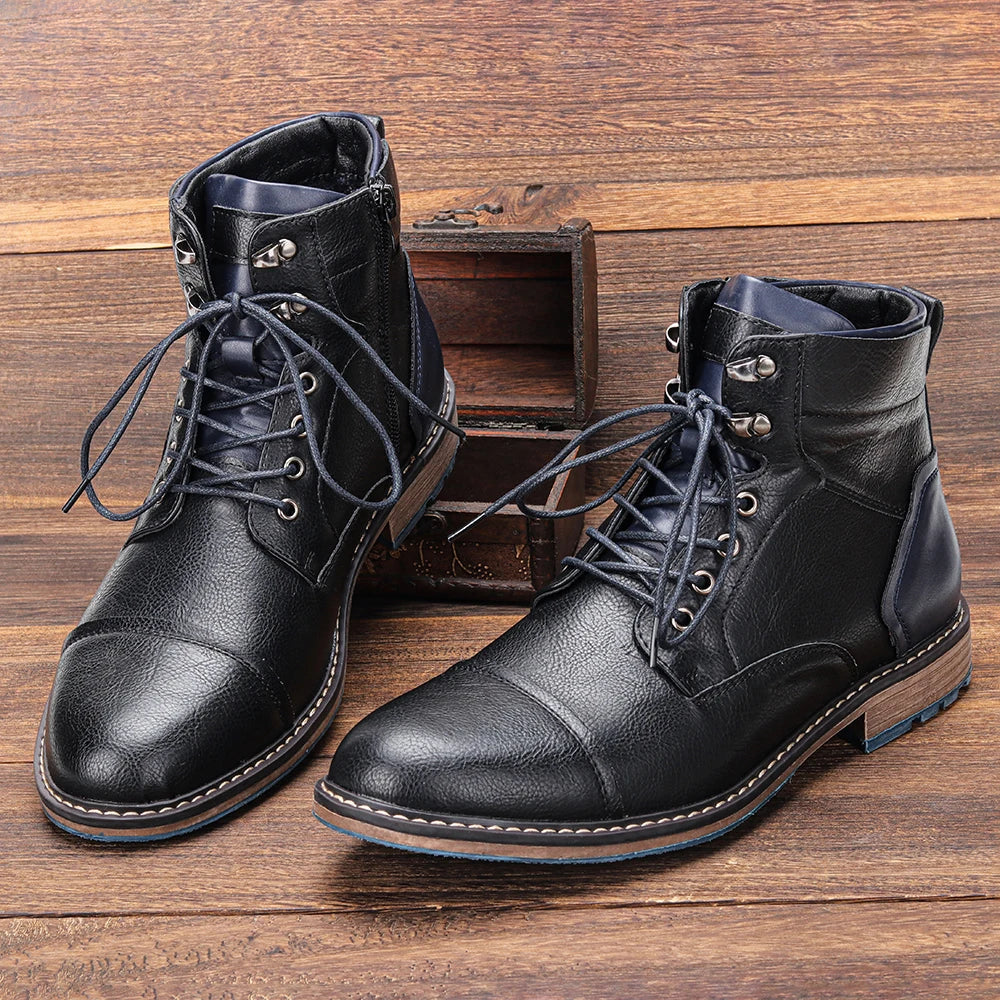 Size 8~13 Ankle Boots For Men Classical Men Boots Fashion Comfortable