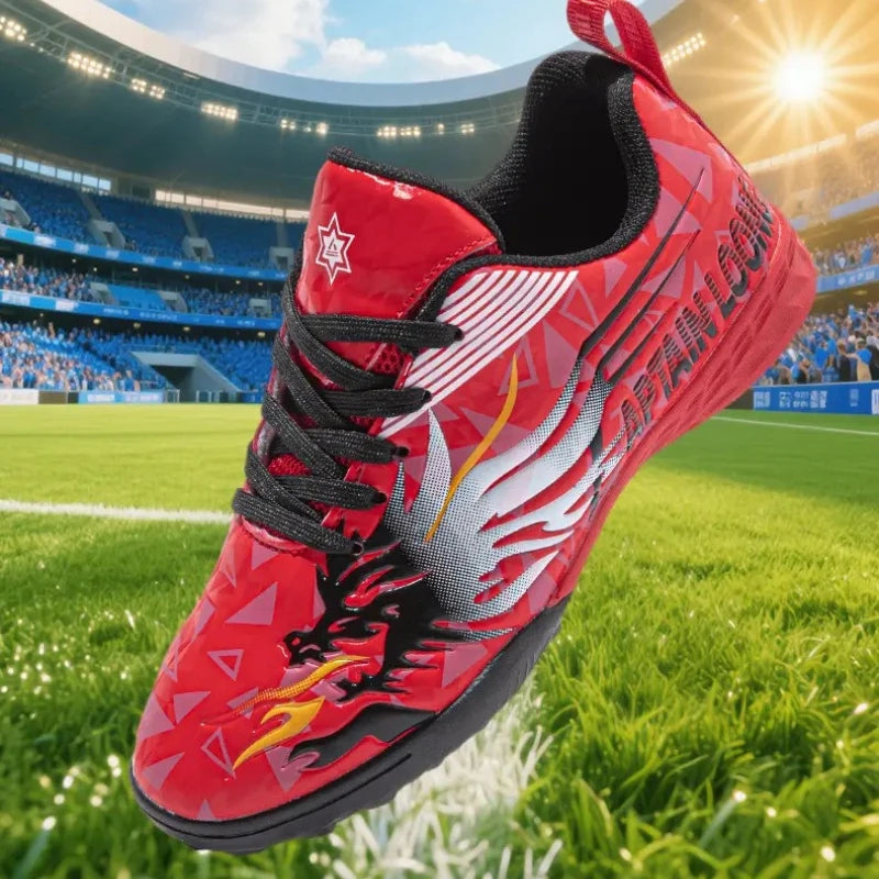 Comfortable Youth Soccer Cleats With Flexible Design, Great Fit For Teenagers Campus Exercise And Field Football Activities