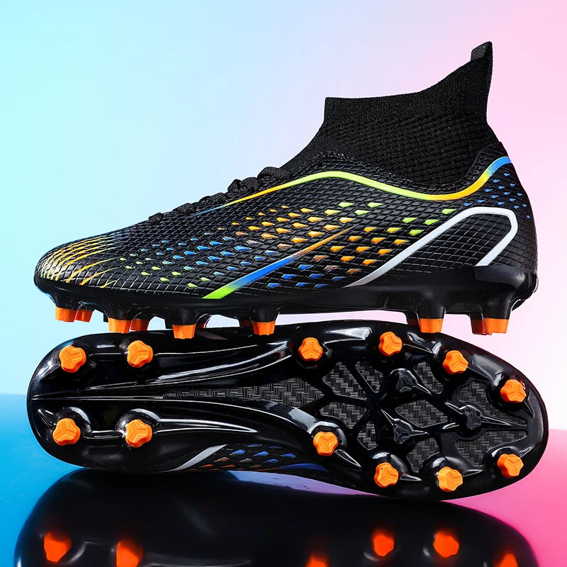 New Men Soccer Shoes Unisex Futsal Cleats Football Boots Professional Ultralight Women Hot Sale High-quality TF/FG Sneakers