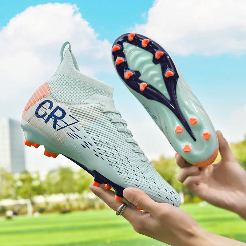 Fast Men Football Field Boots Professional Soccer Shoes Society Cleats TF/FG Football Shoes Comfortable Sneaker Non-Slip Match