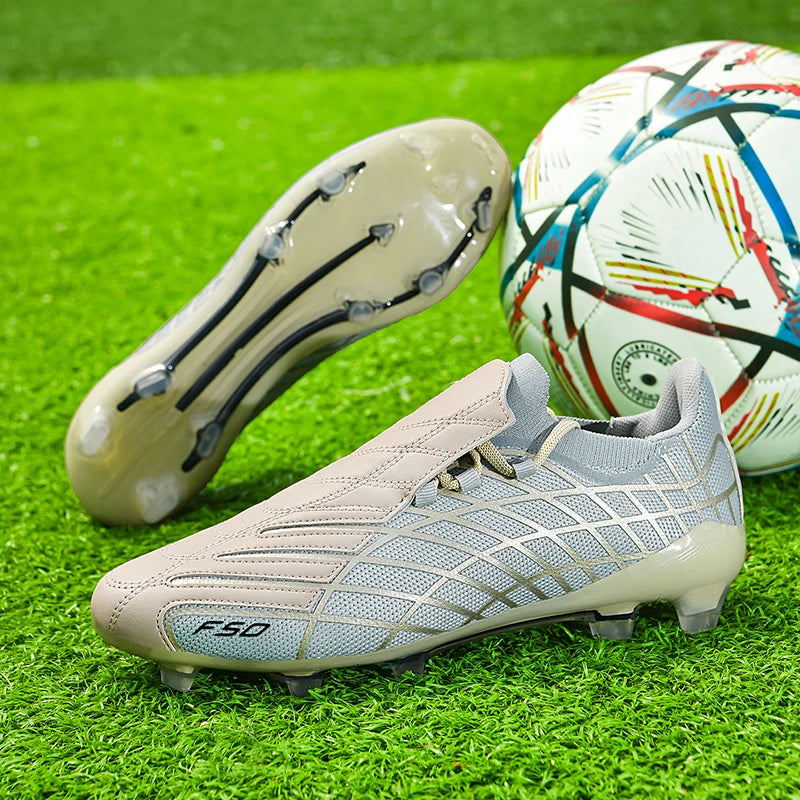 8552 High Quality Mens Soccer Shoes Training F50/FG Outdoor Sport Football Boots Adult Long Spikes Non Slip Match Soccer Cleats