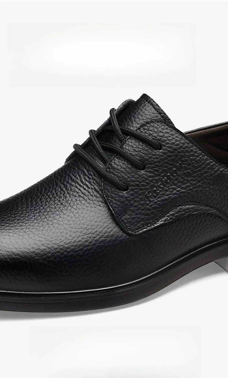 Men Formal Leather Shoes Black Pointed Toe Men Loafers Party Office Business Casual Shoes for Men Oxford Shoes Mens Dress Shoe