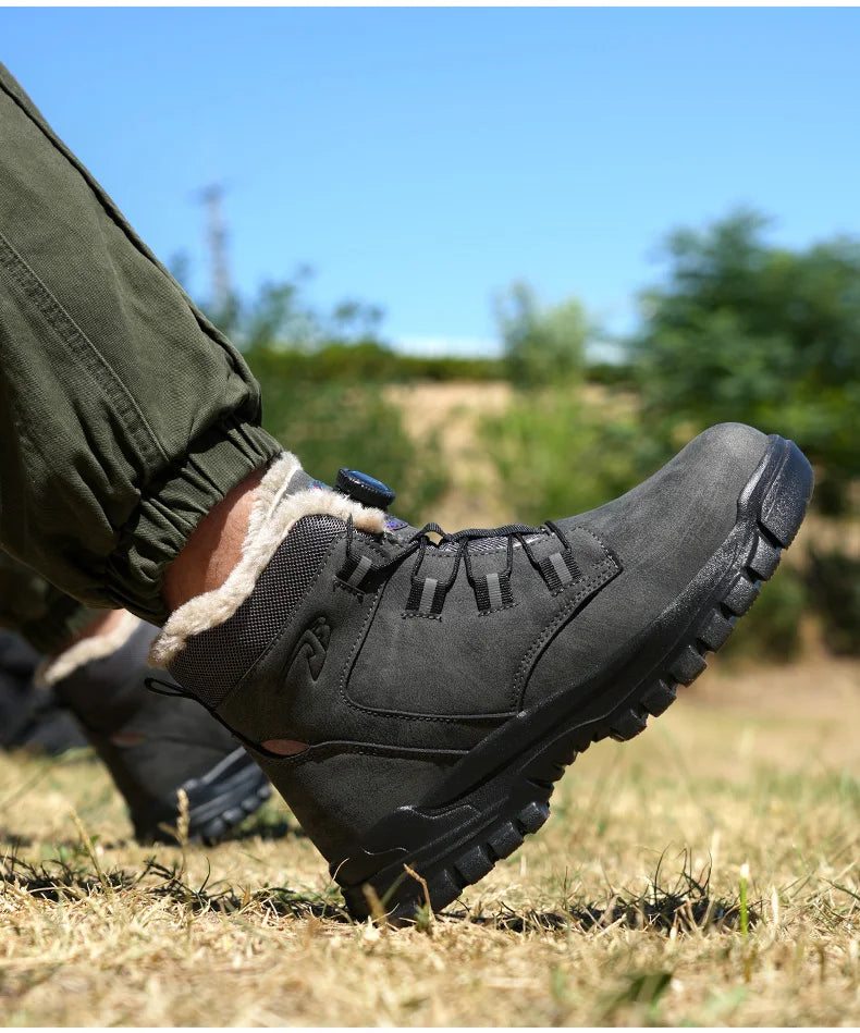 2021 Men Safety Shoes Metal Toe Indestructible Ryder Shoe Work Boots with Steel Toe Waterproof Breathable Sneakers Work Shoes