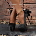 Women Pumps Sexy Platform Round Toe 16cm Extremely Thin High Heels Stiletto silks satins Fashion Party Nighclub Wedding Shoes