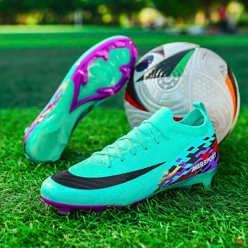 New Men Football Boots Unisex Non-Slip Outdoor Match Adult Comfortable Cleats Ultralight Soccer Shoes Sport Grass High-quality