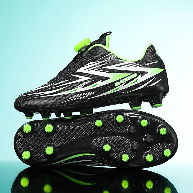 Kids Soccer Cleats Boys Football Boots Children Training Shoes Youth Ultralight Non-slip Sports Sneakers Breathable Comfortable