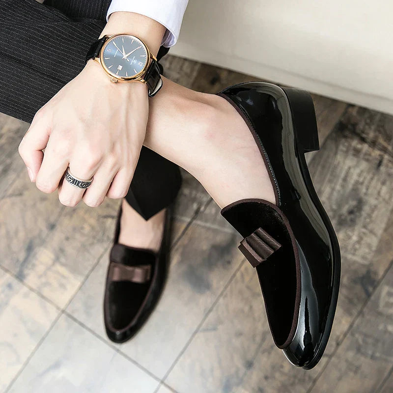 38~48 Mens Dress Italy Paty Leather Wedding Luxury Designer Flats Business Formal Gentleman Casual Driving Shoes for Men Loafers
