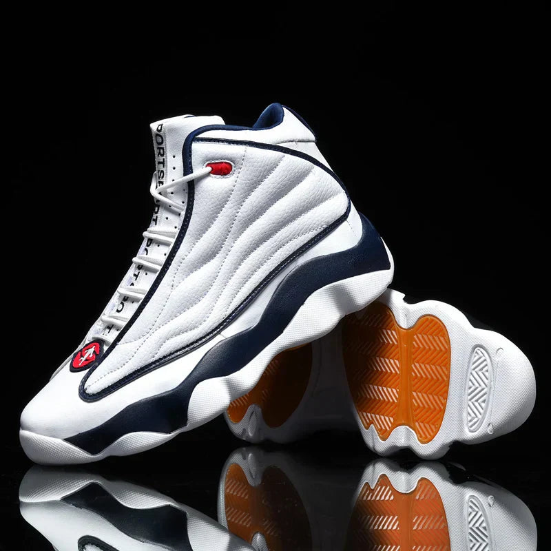 Men's casual outdoor sports classic practical basketball shoes trendy, soft, comfortable, anti-skid and wear-resistant outsole