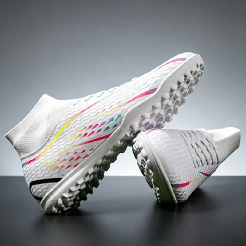 Cost-effective Adult TF Football Boots PU Blend Fabric Durable Rubber Stud Anti-slip For Amateur Adult Football Enthusiasts