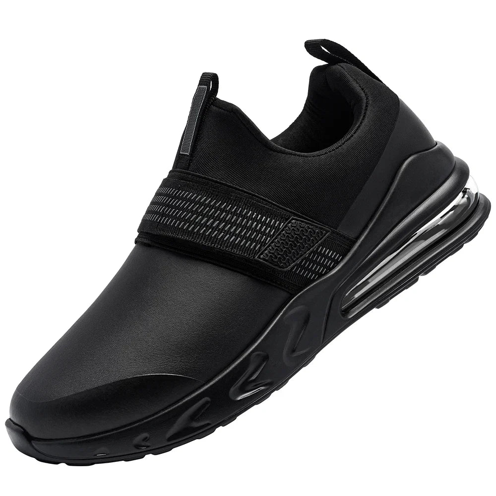 LARNMERN Chef Shoes for Men Kitchen Work SRC Slip Resistant Restaurant Shoe Food Service Waterproof Slip On Sneakers Shoes