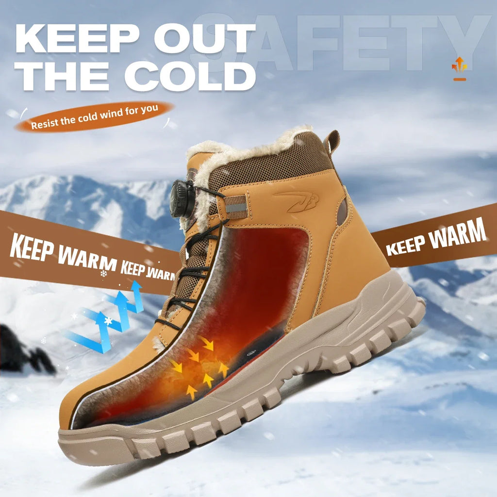 2021 Men Safety Shoes Metal Toe Indestructible Ryder Shoe Work Boots with Steel Toe Waterproof Breathable Sneakers Work Shoes