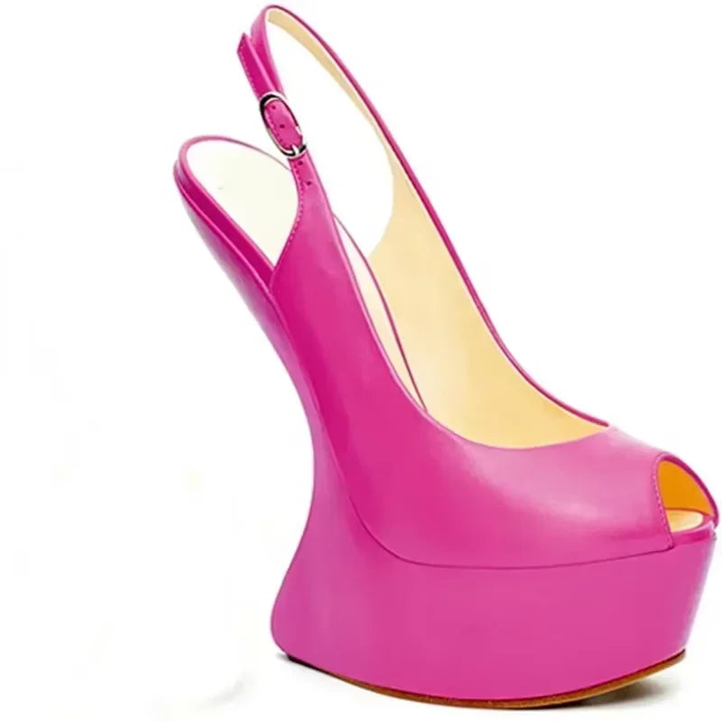 Strange Style Cross Tied Sandals Sexy Peep Toe Solid Accept Customized New Arrivals Fashion Women Runway Shoes