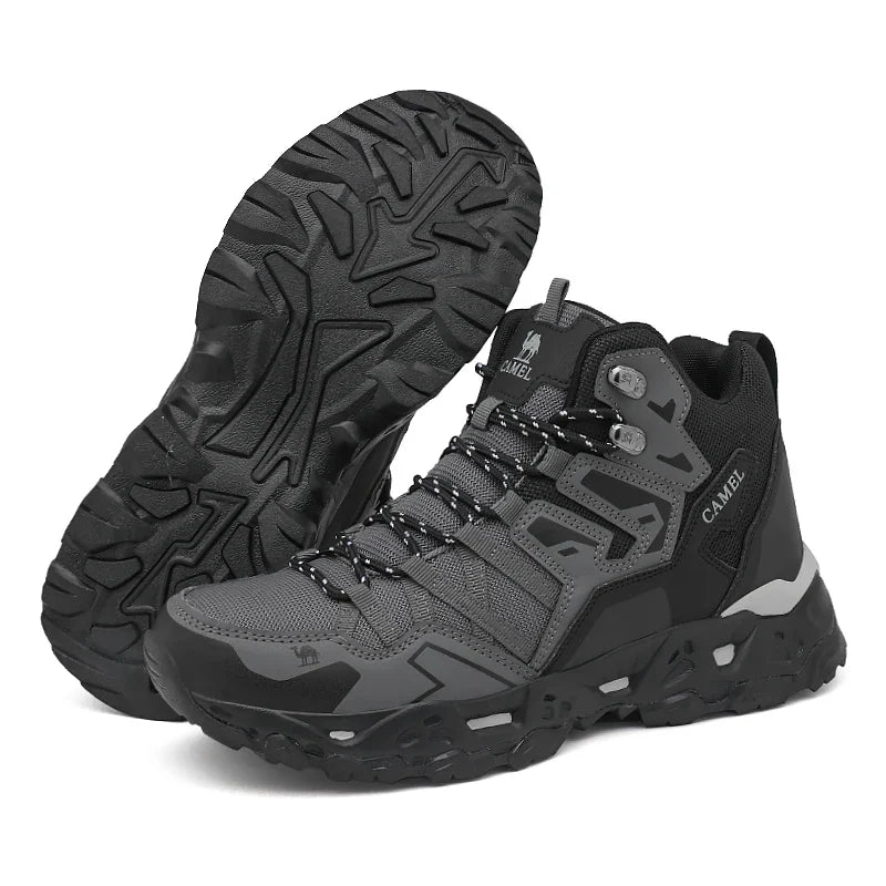 New Hiking Shoes Unisex Outdoor Sports Shoes Camping Boots Ladies Waterproof Walking Shoes Non-slip Professional Trekking  Shoes